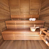 Dundalk Pure Cube CU572 Outdoor Sauna - Knotty Red Cedar