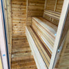 Dundalk Pure Cube CU580 Outdoor Sauna - Clear Cedar