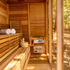 Dundalk Pure Cube CU580 Outdoor Sauna - Clear Cedar