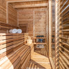 Dundalk Pure Cube CU582 Outdoor Sauna - Knotty Red Cedar