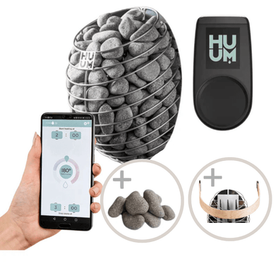 HUUM Drop Series 7.5kW Sauna Heater Package