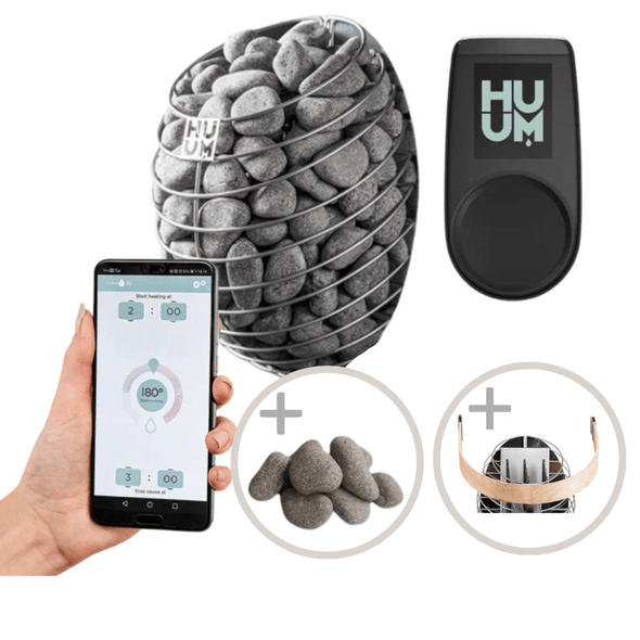 HUUM Drop Series 7.5kW Sauna Heater Package