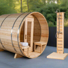 Dundalk CT Tranquility 6 Person Barrel Sauna CTC2345